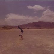 1977 PERU Nazca Plains Handstand 2